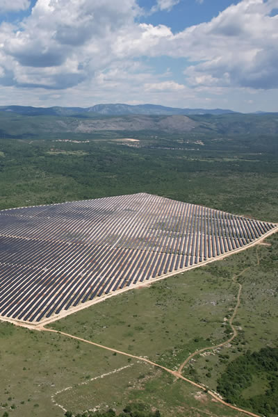 Stolac Solami Park photovoltaic plant in Bosnia and Herzegovina